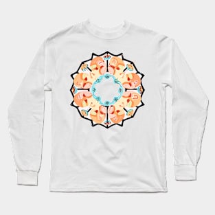 mandala Clamber drawing Long Sleeve T-Shirt